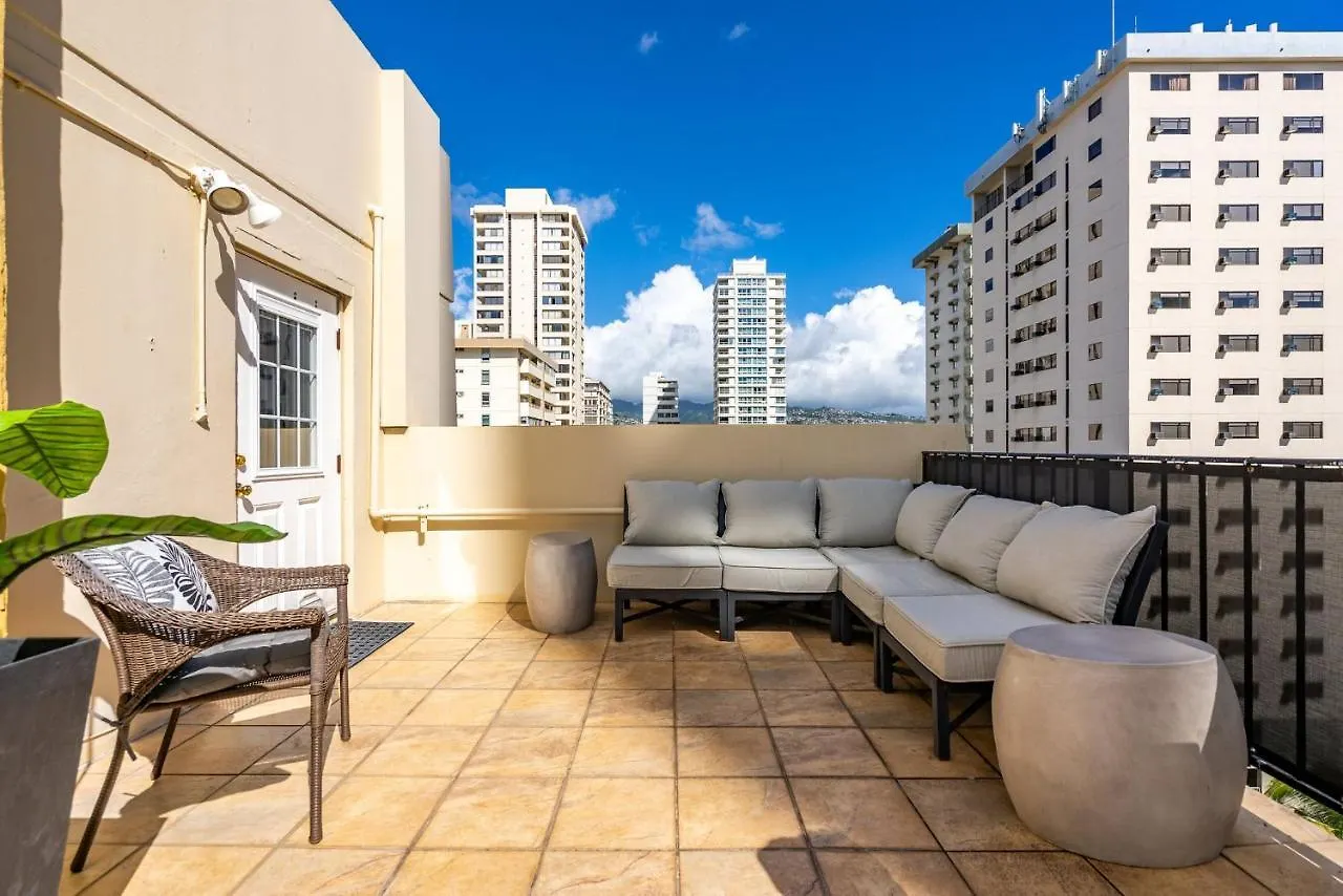 Expansive Lanai W/ Panoramic Views - Walk To Waikiki Beach Apartment Honolulu 0*,