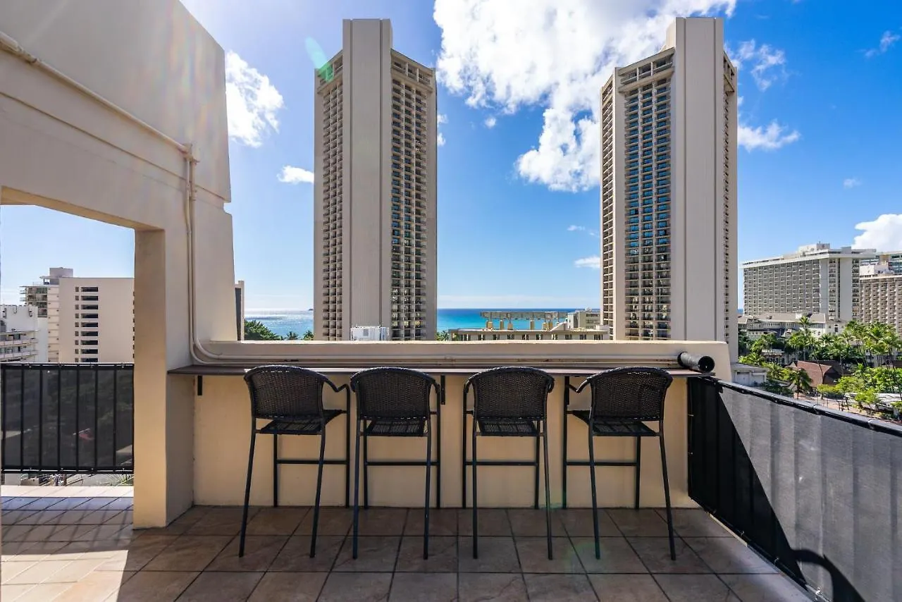 Expansive Lanai W/ Panoramic Views - Walk To Waikiki Beach Apartment Honolulu 0*,  United States