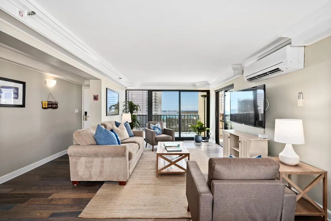 Appartamento Expansive Lanai W/ Panoramic Views - Walk To Waikiki Beach Honolulu